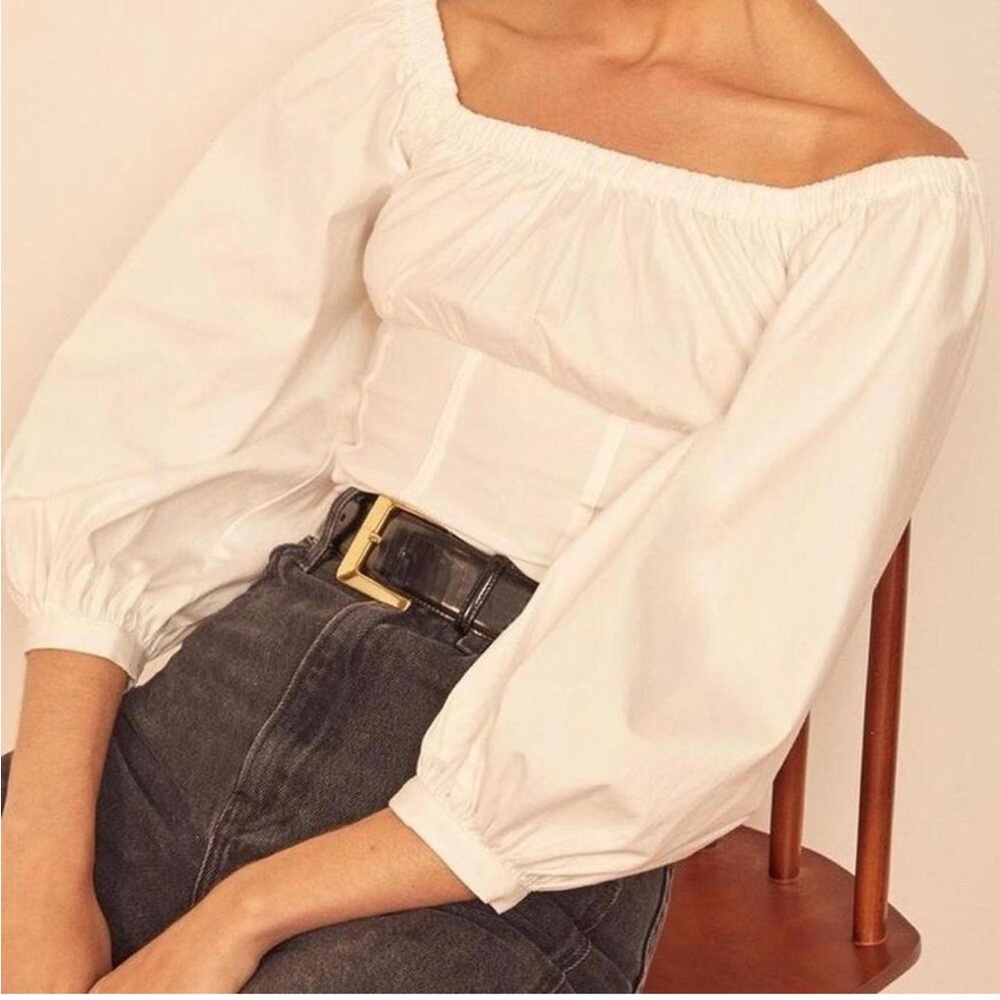 Reformation Truffle Top size 6 - Picture 6 of 12